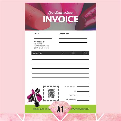 Avon Invoice Template